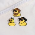 thumbnail image 6 of YIEMEEN Sweet Duckling Brooch In Vibrant Colors Unique Lapel Pin For Fashion Enthusiasts, 6 of 16