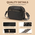 thumbnail image 6 of Crossbody Bags for Women - Vegan Leather Purses with Wide Strap, Trendy Small  Handbag for Everyday Travel, 6 of 6
