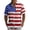 B Stars And Stripes, variant on Mens Patriotic Button Down Shirts American Flag Lapel Short Sleeve Button Down Summer Beach Shirts for Streetwear