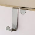 thumbnail image 1 of Gancho de puerta multifuncional de 6 piezas, gancho en forma de Z de acero inoxidable, para cocina, ba?o, cajón, puerta de gabinete, puerta individual, gabinete de cocina ShuxiuWang 8390612286582, 1 of 1