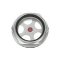 thumbnail image 4 of Uxcell M42x1.5mm Male Threaded Aluminum Air Compressor Oil Level Gauge Sight Glass, 4 of 5