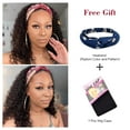 thumbnail image 6 of DOPI Headband Wigs Curly Glueless Wig for Black Woman Synthetic Braid Hair Wig, 6 of 7
