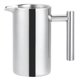 thumbnail image 5 of De Prensa De Acero Inoxidable De Doble Cubierta De 350ml, Tetera Con Aislamiento Térmico Para Café Y Té, 5 of 7