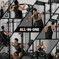 thumbnail image 6 of Allviate Smith Machine, 2000LBS M11 Multi-Function Squat Rack Power Cage with Cable Crossover System and Smith Bar, All-in-One LAT Pull-Down Machine for Home Gym, 6 of 9