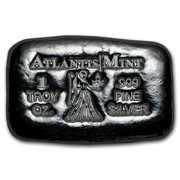 1 oz Hand Poured Silver Bar - Zodiac Series: Virgo