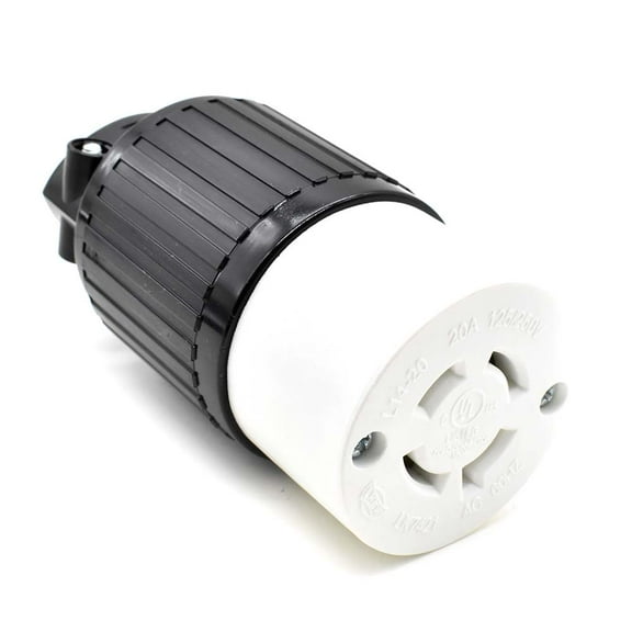 Superior Electric YGA028F Twist Lock Electrical Receptacle 20A 125/250V NEMA L14-20R