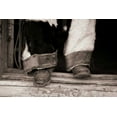 thumbnail image 2 of Dearing, Lisa 24x17 Gold Ornate Wood Framed with Double Matting Museum Art Print Titled - Furry Chaps, 2 of 4
