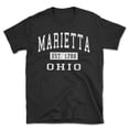 thumbnail image 1 of Marietta Ohio Classic Established Men's Cotton T-Shirt, 1 of 1