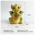 thumbnail image 2 of OUSITAID Dragon Statues Lighting Ball Mini Dragon Figurine Cute Handmade Desk Room Decor, 2 of 2