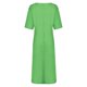 thumbnail image 4 of Gibobby Vestido largo de verano para mujer Moda mujer color sólido algodón y lino manga larga cuello redondo pliegue vestido casual(Verde,G), 4 of 5