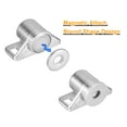 thumbnail image 4 of Uxcell 4 Set Zinc Alloy Magnetic Cabinet Door Catch for Kitchen Cupboard Closet, Silver, 4 of 6