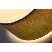 Textured Oatmeal Hardback Drum Lampshade 14x14x7