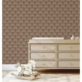 thumbnail image 4 of S4Sassy Art Deco Fan Tree Wallpaper - Brown Wall Covering, 25" x 60" Self-Adhesive Textured Vinyl Wallpaper, Walls Wrap, Easy DIY Wall Covering For Farmhouse Bedroom, Room, Cabinets, Living Spaces, 4 of 9