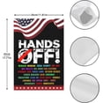 thumbnail image 2 of Hands Off Protest Social Security And Medicare Protest Garden Flag One Size Double SidedDouble SidedRusticFlag, 2 of 6
