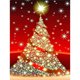 thumbnail image 1 of Cuadros Decorativos Diamante pintura 5D DIY árbol de Navidad completo taladro redondo imagen de diamantes de imitación Sywqhk Nuevos Originales, 1 of 9