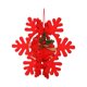 thumbnail image 1 of Xihbxyly Adorno de Copo de Nieve Hueco, Colgante Tridimensional de Madera para Árbol de Navidad, Estilo Muñeco Navideño Detallado, Decoración Festiva para El Hogar, Celebración Navideña. El Paquete I, 1 of 2