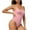 Pink, variant on Kaemgyyd Womens Cami Sleeveless Bodysuit Tops Adjustable Spaghetti Strap Slim Shapewear Fashion Scoop Neck Backless Bodycon Romper