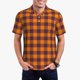 thumbnail image 1 of Balery Fall Buffalo Plaid Camisa Polo de Hombre con Estampado, de Manga Corta y Tejido Medio, Camisa Tipo Golf Polo-3X-Large, 1 of 6
