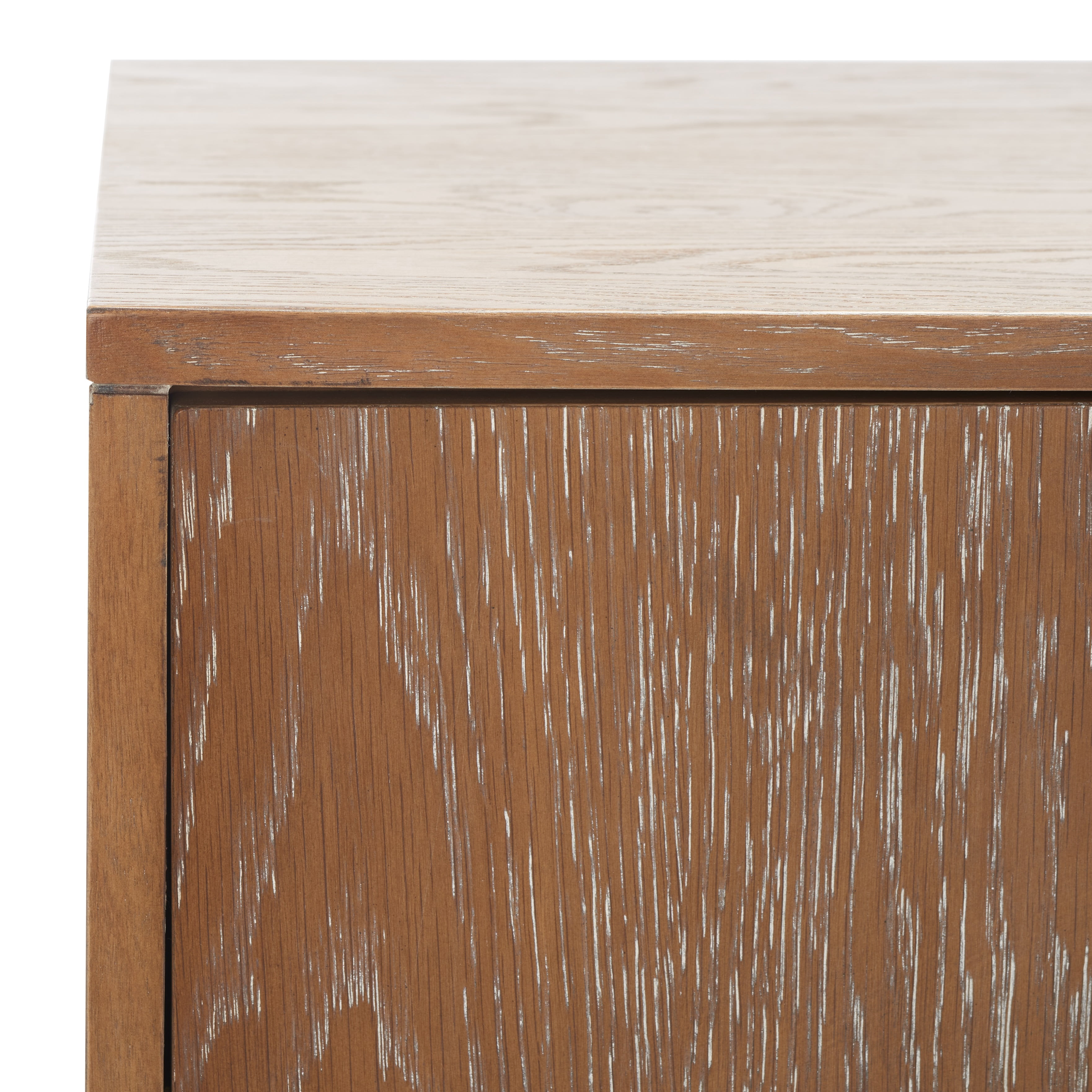 Safavieh Lorna 3-Drawer Contemporary Night Stand, Natural