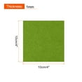 thumbnail image 2 of Hojas de fieltro suave Uxcell para manualidades DIY decorar verde oscuro, 2 of 7