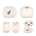 thumbnail image 5 of Yucurem Silicone Protective Cover Case with Carabiner for Soundcore C30i (Beige), 5 of 7