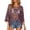 Purple, variant on Womens Summer Tops Lace Cove Up Neck Long Sleeve Sweater Crochet Hollow Out Knit Pullover Cover Up Womens Clothing
