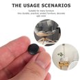 thumbnail image 4 of IFANLANDOR 500pcs Screw Decor Covers Hole Plugs For Cabinets Furniture Easy To Install Modern Design For Concealing Screw, 4 of 8