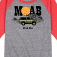 thumbnail image 3 of Instant Message - Moab, Utah - Toddler & Youth Raglan Graphic T-Shirt, 3 of 7