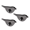thumbnail image 1 of Unique Bargains 3 Sets Bird Purses Twist Lock Clutches Closures for DIY Bag Making, Black, 1 of 4