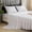 White-Free Size/WH, variant on Brushed Bed Sheet Set 3 Piece Bedding Set Soft Breathable Bed Sheet Pillowcase Set for Queen Full Bed Bedroom Guest Room Hotel Style Bedding Comfortable Sleep Set Fade Resistant Easy Care Bedding