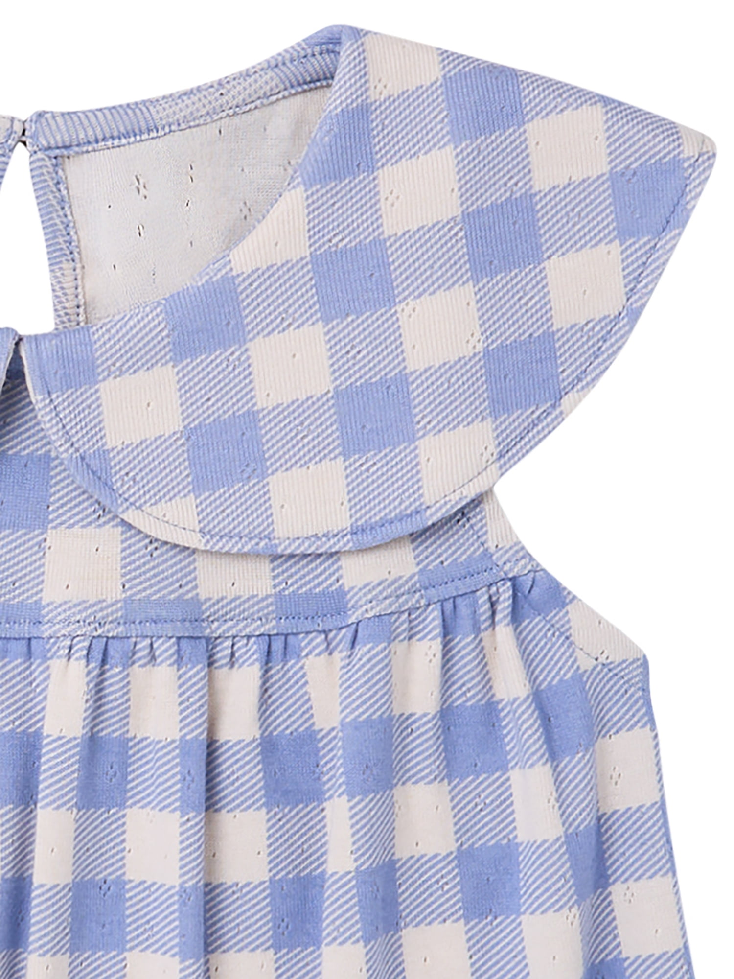 Modern Moments by Gerber Toddler Girl Peter Pan Collar Outfit Set, 2-Piece, Sizes 12 Months - 5T