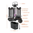 thumbnail image 2 of Sun Joe 24V Cordless Indoor & Outdoor Bug Zapper, 1-Acre Coverage, 2.0-Ah Battery + Charger, 2 of 8
