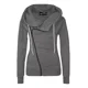 thumbnail image 1 of Sudadera Cierre Diagonal Moda Europea Mod #16 Dama Alpha Wol, 1 of 1