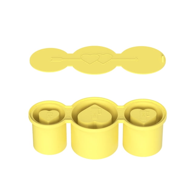 Bandeja para cubitos de hielo compatible con Stanley Cup, 3 moldes de silicona cilíndricos con tapa y contenedor para congelador, bebida de hielo, zumo, whisky, cóctel, regalos de verano
