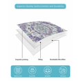 thumbnail image 4 of Twin XL Quilt Bedding Set, Blue Purple Boho Reversible Summer Quilt 3 Pieces, Vintage Abstract Art Floral Ethnic Tribe Lightweight Bedspreads Coverlets with 2 Pillow Shams for All Seasons, 4 of 5