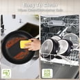 thumbnail image 3 of Induction Pots and Pans Set, 5 Pcs Non Stick Cookware Set with Stainless Steel Handle, Non Toxic Kitchen Cookware Sets for Oven & Dishwasher Safe,100% PFOA Free, Black, 3 of 7