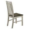 thumbnail image 5 of Furniture of America Gyle Wood Slatted Side Chair- Set of 2, White, 5 of 5