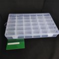 thumbnail image 3 of Caja de almacenamiento de joyas Matsuzay Organizador transparente desmontable HA079789-01, 3 of 6