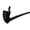 Black, variant on Retro Bubble Pipe, Portable Pipe Bubble Blower, Reusable Soap Bubble Wand for Outdoor Birthdays Party Entertainment with Bubble Liquid