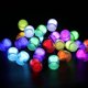 thumbnail image 4 of Cadena de luces LED para exteriores Gloria 43 pies impermeable con sincronización de música 14 bombillas regulables, 4 of 9