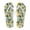Flower Lemon, variant on Pineapple Print Flip Flops for Women Beach Comfortable Casual Yoga Mat Thong Sandal with Arch Support Ladies Lightweight Non-Slip Flats Slippers for Vacation Pool