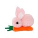 thumbnail image 2 of Pinzas para el pelo de conejito de Pascua, pasadores de pelo de felpa, horquillas de moda para mujer Rosa, 2 of 7