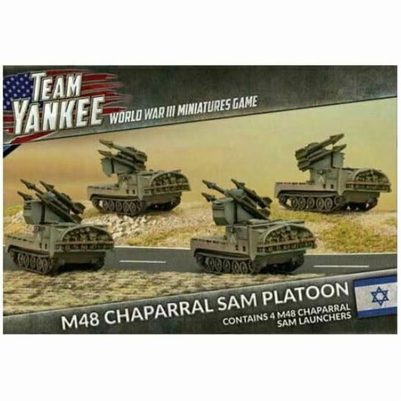 World War III: Team Yankee Israeli M48 Chaparral SAM Platoon New