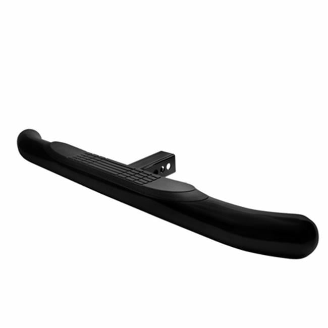 38 in. Universal Hitch Step Bar Rear Black Coated for SUV Pickup Trucks