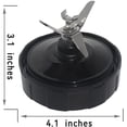 thumbnail image 2 of For Ninja Blender Replacement Parts Assembly 7 Fins, Extractor Blade Blender Cup Parts For Bl451 Bl, 2 of 5