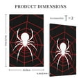 thumbnail image 3 of Balery Spider On The Web for Duplex Wall Plates Kit, Electrical Outlet Covers, Standard Size 1-Gang 5.0" x3.0", Electric Receptacle Plug Covers-Style V, 3 of 6