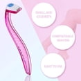 thumbnail image 3 of SUTENGDA 18Pcs Razors for Women with 30Pcs Compressed Facial Sponges  Face Shaver for Women  T Type Bikini Razor  Disposable Women Small Durable Travel Accessories  Multi-Color, 3 of 7