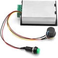 thumbnail image 3 of Controlador de velocidad del motor PWM DC6-60V, 12V, 24V, 36V, 48V DC, control máximo del motor 30A, velocidad ajustable, con interruptor de arranque y parada, 3 of 5