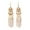 White, variant on Punk Vintage Long Tassel Feather Earrings for Women Bohemian Handmade Natural Pendant Earring Fish Hook Earrings Vintage Boho Multicolor Tassel Feathers Dangle Drop Earrings