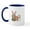 White/Navy Inside, variant on CafePress - Easter Bunny Shih Tzu Mug - 11 oz Ceramic Mug - Novelty Coffee Tea Cup